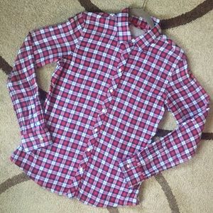 BANANA REPUBLIC FLANNEL SIZE S